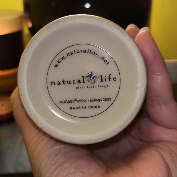 Natural Life Friends are Angels Following You Through Life Coffee Cup Mug 6" - Picture 3 of 8